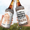 Personalized Can Cooler Tumbler – Father's Day Gift For Dad – My Favorite People Call Me Papa