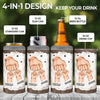 Personalized Can Cooler Tumbler – Father's Day Gift For Dad – My Favorite People Call Me Papa