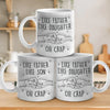 Personalized Mug – Father’s Day Gift For Dad – Like Father Like Daughter