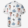 Personalized Photo Hawaiian Shirt – Gift For Dad – Coolest Dad On The Beach