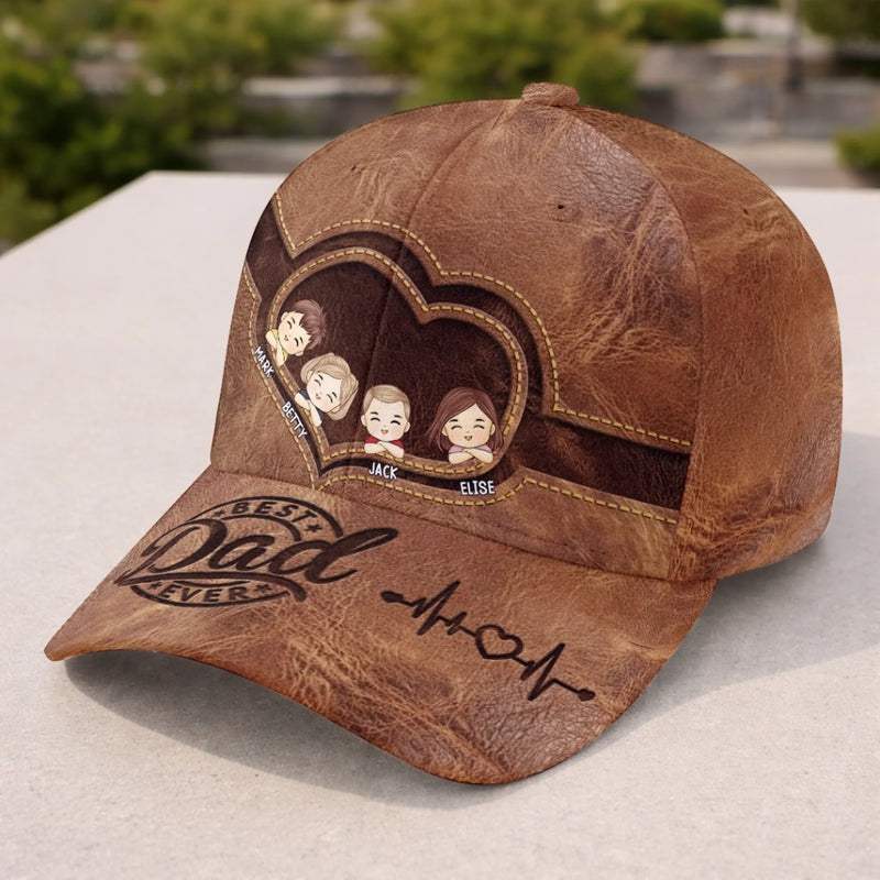 Personalized Baseball Cap – Gift For Dad – Home Of The Brave Dad