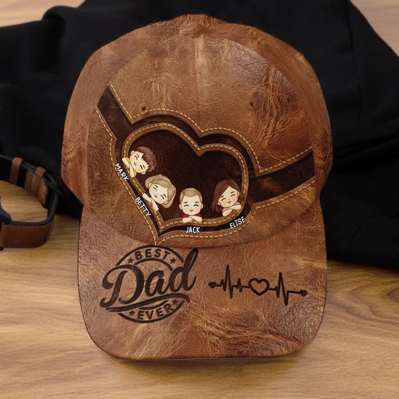 Personalized Baseball Cap – Gift For Dad – Home Of The Brave Dad