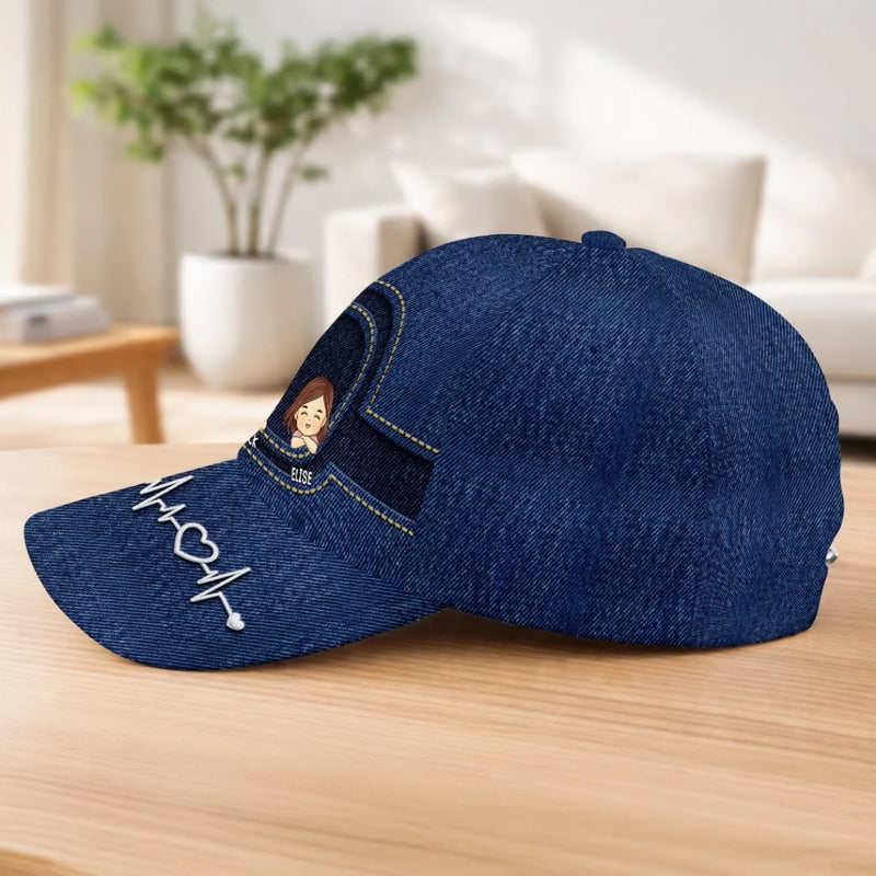 Personalized Baseball Cap – Gift For Dad – Greatest Family Man