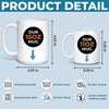 Custom Mug - Personalized Mother's Day Birthday Gifts For Mom, Daughter - Thanks For Being Our Mom