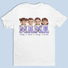 Personalized Unisex T-shirt, Hoodie – Mother's Day Gift For Mom, Grandma – Love Grows Here