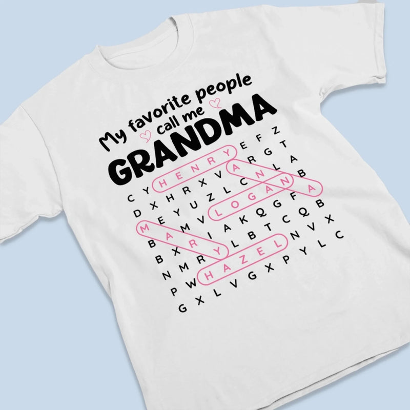 Personalized Unisex T-shirt, Hoodie – Mother's Day Gift For Mom, Grandma – Find The Words Feel The Love