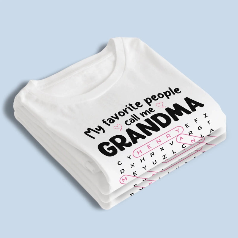Personalized Unisex T-shirt, Hoodie – Mother's Day Gift For Mom, Grandma – Find The Words Feel The Love