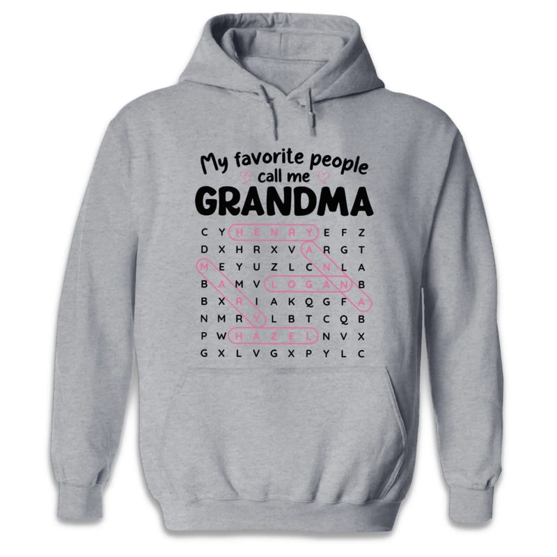 Personalized Unisex T-shirt, Hoodie – Mother's Day Gift For Mom, Grandma – Find The Words Feel The Love