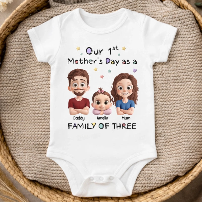 Personalized Baby Onesie – Gift For New Parents – Made Of Love