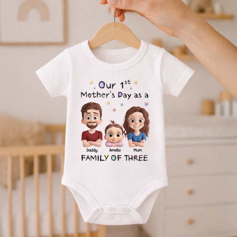 Personalized Baby Onesie – Gift For New Parents – Made Of Love