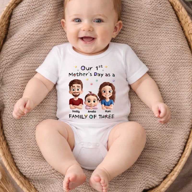Personalized Baby Onesie – Gift For New Parents – Made Of Love