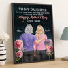 Personalized Vertical Poster – Mother's Day Gift For Daughter – Under The Stars, Still My Girl