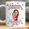 Personalized Mug – Mother's Day Gift For Daughter, New Mom – Tiny You, Now Holding Tiny Her