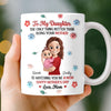 Personalized Mug – Mother's Day Gift For Daughter, New Mom – Tiny You, Now Holding Tiny Her