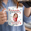 Personalized Mug – Mother's Day Gift For Daughter, New Mom – Tiny You, Now Holding Tiny Her