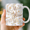 Personalized Mug – Mother's Day Gift For Mom, Grandma – Her Hands Hold Our World