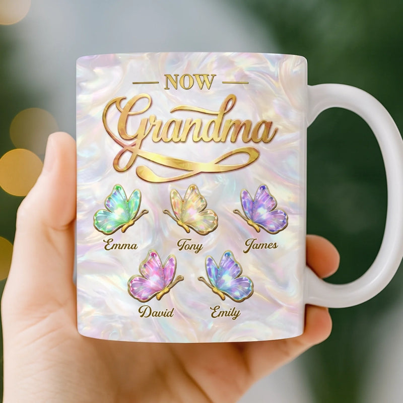 Personalized Mug – Mother's Day Gifts For Mom, Grandma – First My Mom, Forever My Hero