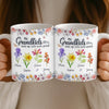Personalized Mug – Mother's Day Gifts For Grandma – Grandkids Make Life Sweet