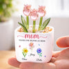 Personalized Glass Everlasting Tulips – Mother's Day Gifts For Mom, Grandma – Forever Growing With Your Love
