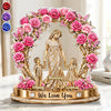 Personalized Acrylic Plaque – Mother's Day Gifts For Mom, Grandma – Mom Makes Every Day Beautiful