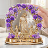 Personalized Acrylic Plaque – Mother's Day Gifts For Mom, Grandma – Mom Makes Every Day Beautiful