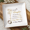 Personalized Jewelry Dish – Mother's Day Gifts For Daughter – A Graceful Keepsake For Her Story