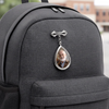 Personalized Memorial Photo Teardrop Pin – In Loving Memory Of Mom, Dad – Walking With You Today And Always