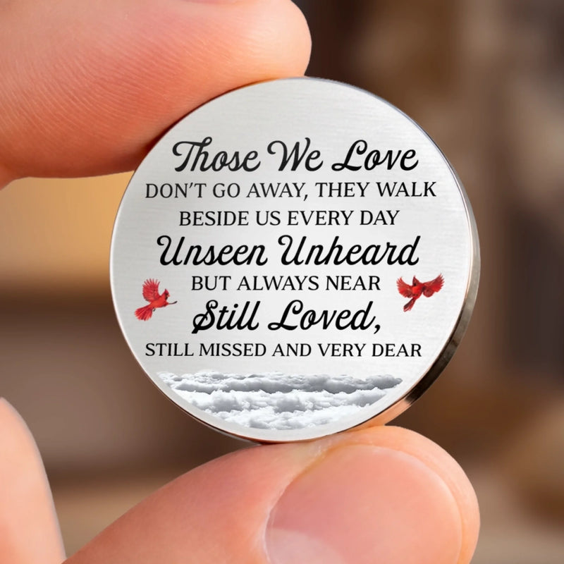 Personalized Memorial Photo Pocket Hug – In Loving Memory Of Mom, Dad – Made Just For You