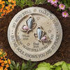 Personalized Round Shaped Stone With Stand – Meaningful Memorial Gift – Peace Beyond Words