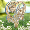 Personalized Acrylic Garden Stake – Meaningful Memorial Gift – Your Spirit Flowers On