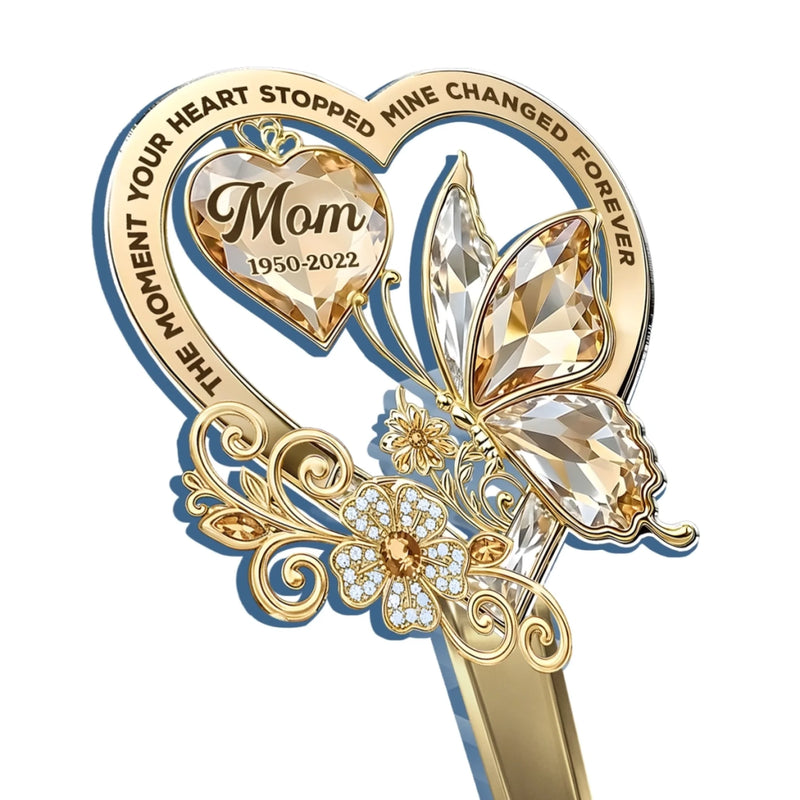 Personalized Acrylic Garden Stake – Meaningful Memorial Gift – Your Spirit Flowers On