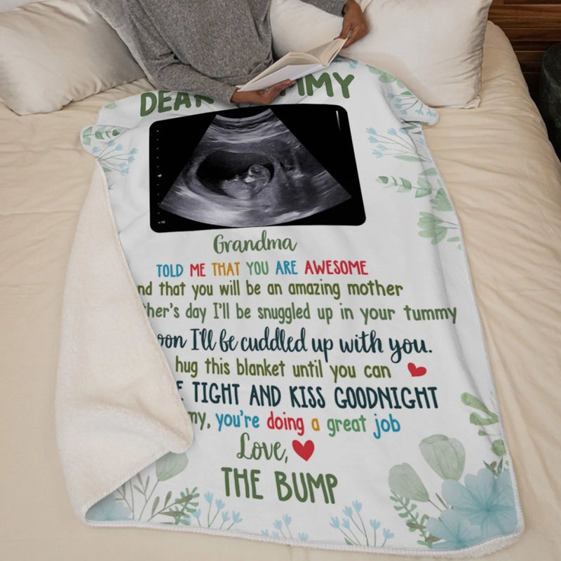 Personalized Photo Blanket – Gifts For New Parents  – Soon I’ll Be Cuddled Up With You