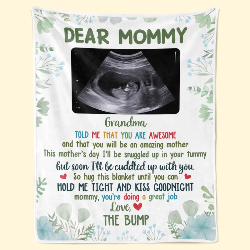 Personalized Photo Blanket – Gifts For New Parents  – Soon I’ll Be Cuddled Up With You