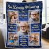 Personalized Photo Blanket – Meaningful Memorial Gift – Love Holds Beyond The Years