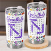 Personalized 3D Inflated Effect Printed Tumbler – Gifts For Grandma – Sweet Names, Sweeter Memories