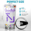 Personalized 3D Inflated Effect Printed Tumbler – Gifts For Grandma – Sweet Names, Sweeter Memories