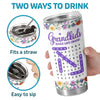 Personalized 3D Inflated Effect Printed Tumbler – Gifts For Grandma – Sweet Names, Sweeter Memories
