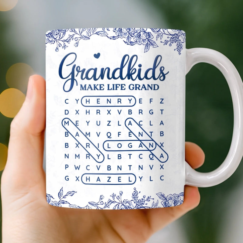 Personalized Mug – Gifts For Grandma – Love Hidden In Every Name