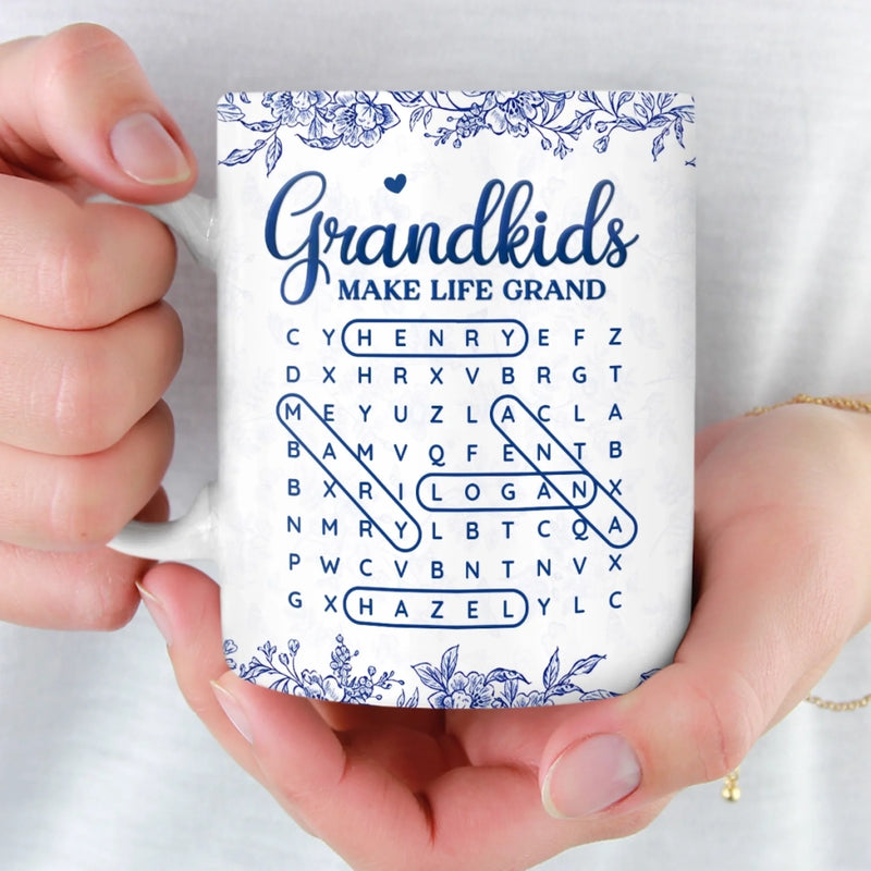 Personalized Mug – Gifts For Grandma – Love Hidden In Every Name