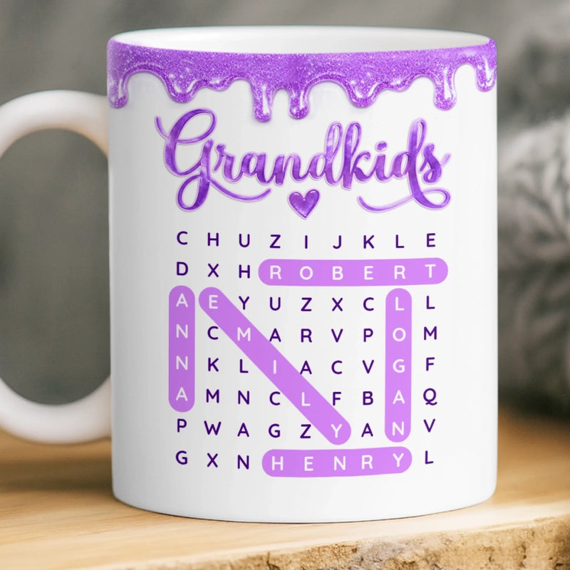 Personalized Mug – Gifts For Grandma – All Words Lead To Mom