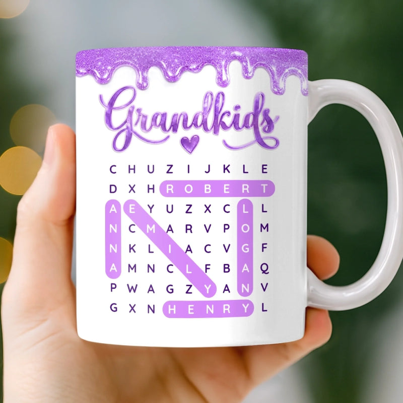 Personalized Mug – Gifts For Grandma – All Words Lead To Mom