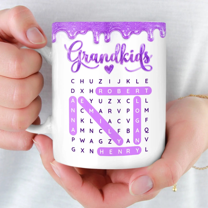Personalized Mug – Gifts For Grandma – All Words Lead To Mom