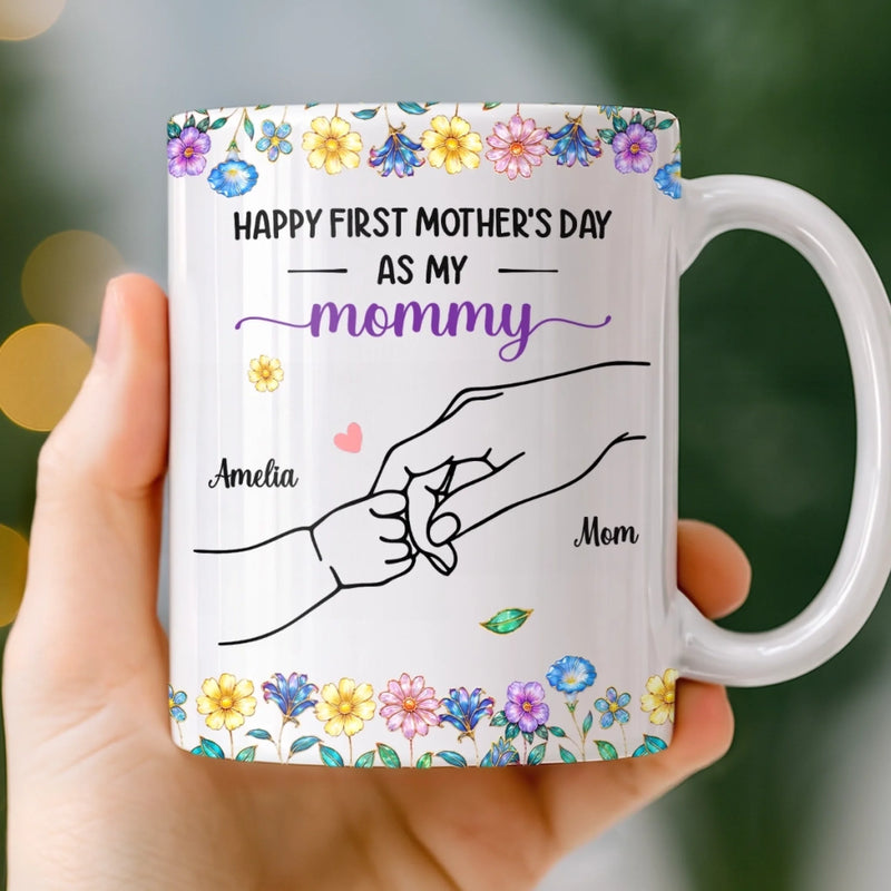 Personalized Mug – Mother's Day Gifts For New Moms – The Sweetest Little Hand To Hold