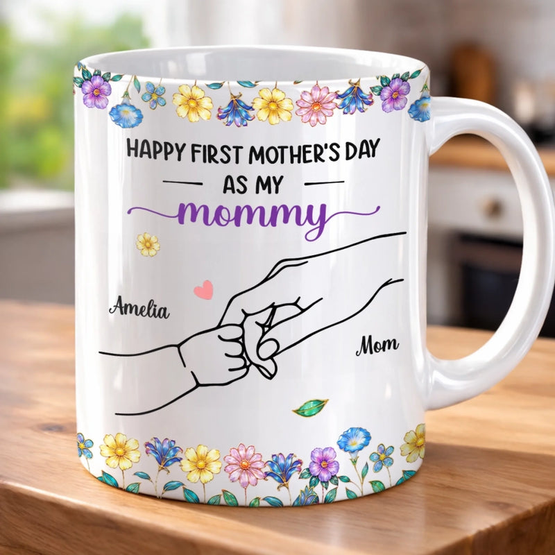 Personalized Mug – Mother's Day Gifts For New Moms – The Sweetest Little Hand To Hold