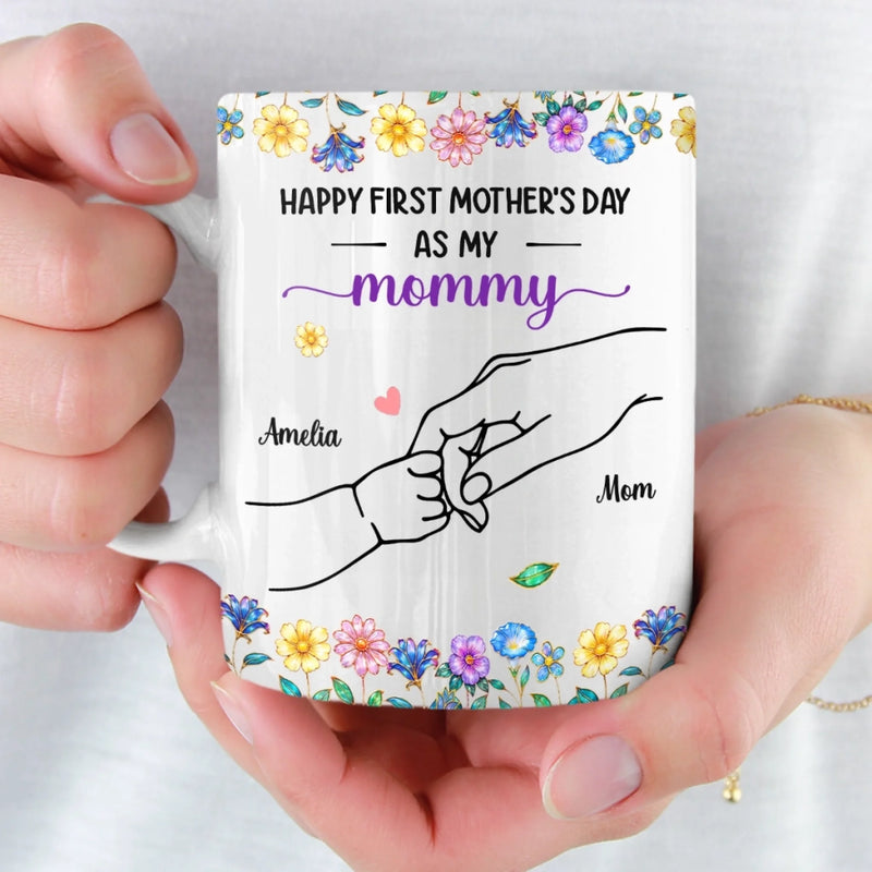Personalized Mug – Mother's Day Gifts For New Moms – The Sweetest Little Hand To Hold