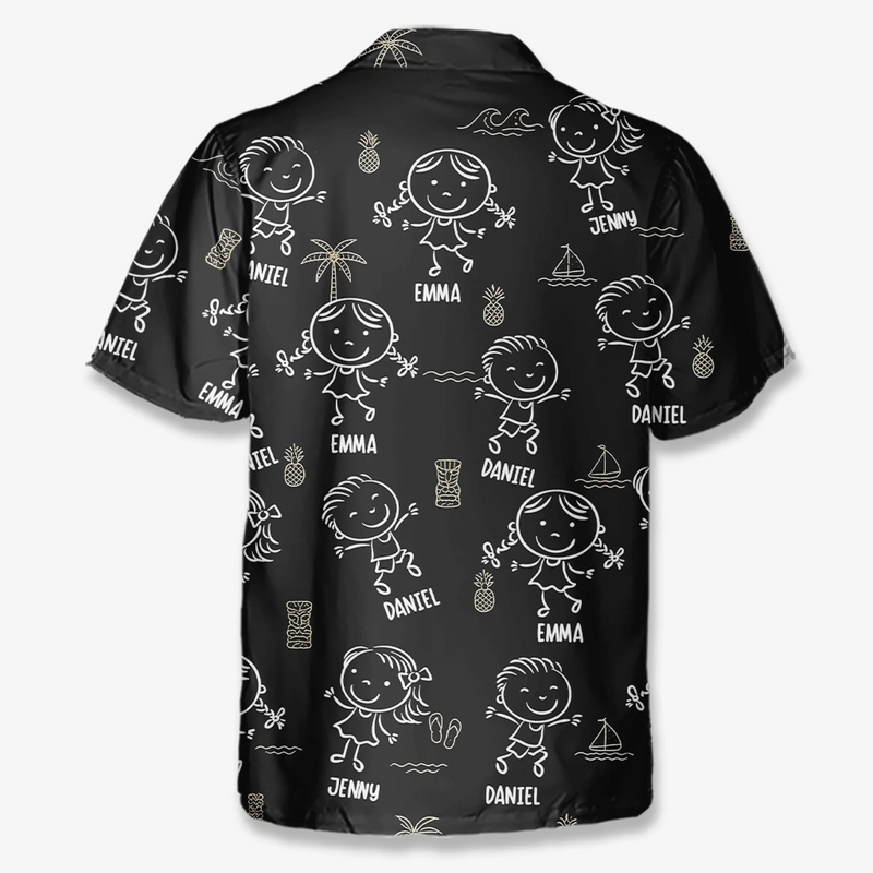 Personalized Hawaiian Shirt – Gift For Grandpa –  Official Chill Guy