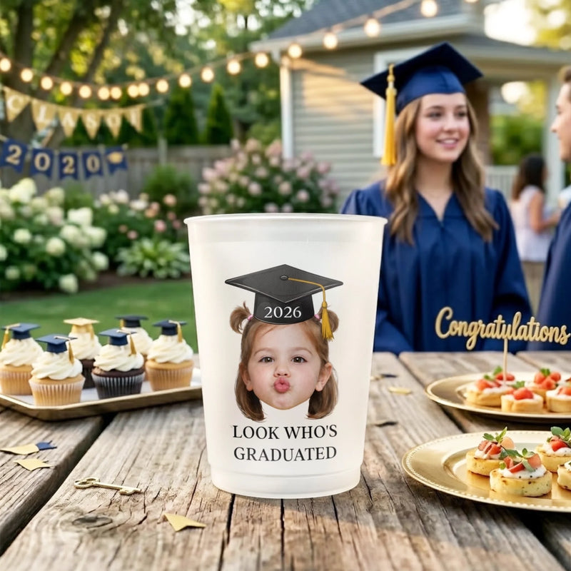 Personalized Photo Cups – Graduation Gifts For Her, Him – Ready To Shine