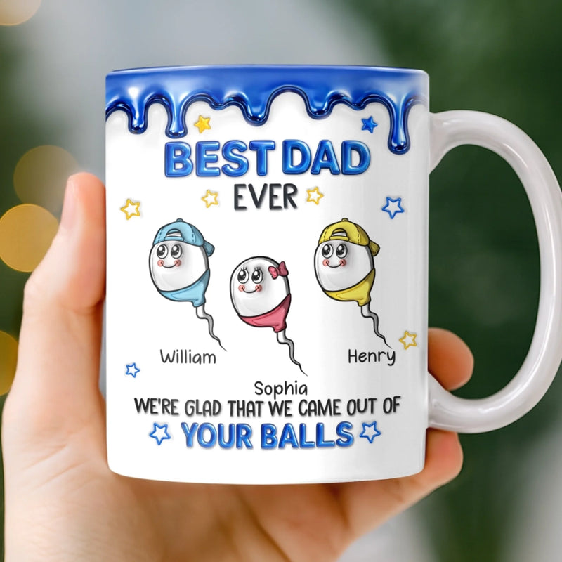 Personalized Mug – Funny Gifts for Dad – Your Love Has Shaped Me