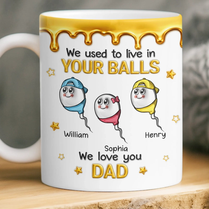 Personalized Mug – Funny Gifts for Dad – My First Hero