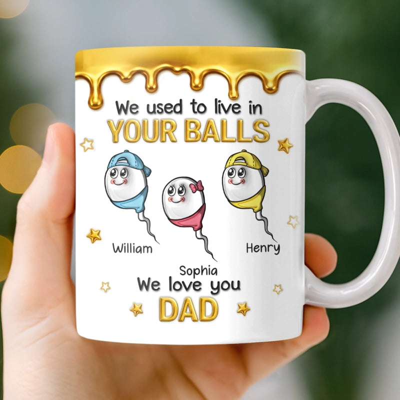 Personalized Mug – Funny Gifts for Dad – My First Hero